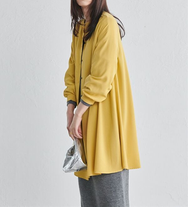 RANAN（ラナン）の「２ＷＡＹボタン使いフレアーブラウス（ブラウス）」｜詳細画像