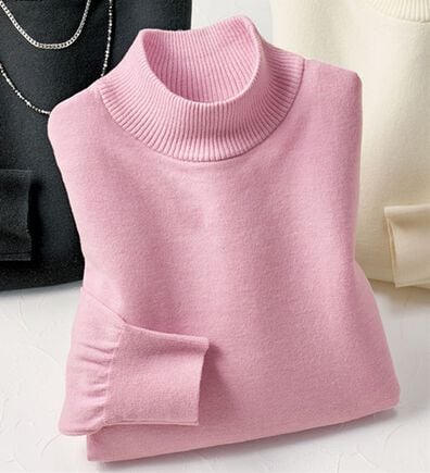 BELLUNA（ベルーナ）の「＜極み編＞肌心地ふんわりハイネックニット（ニット・セーター）」