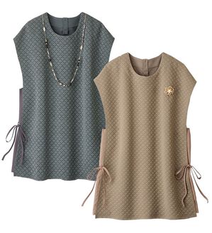 ルフラン（ルフラン）の「【２色組】ほっこりスッポリ可愛いベスト（ベスト）」｜詳細画像