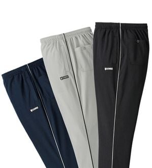 「【３本組】＜ケー・スイス＞吸汗速乾！ワッフルジャージパンツ（メンズフルレングスパンツ）」｜3本組