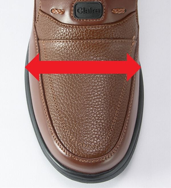 「日本製こだわり仕様のゆったり幅広快適シューズ（ビジネスシューズ）」｜詳細画像