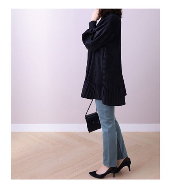 BELLUNA（ベルーナ）の「なめらかボンディングレギンスパンツ（フルレングスパンツ）」｜詳細画像