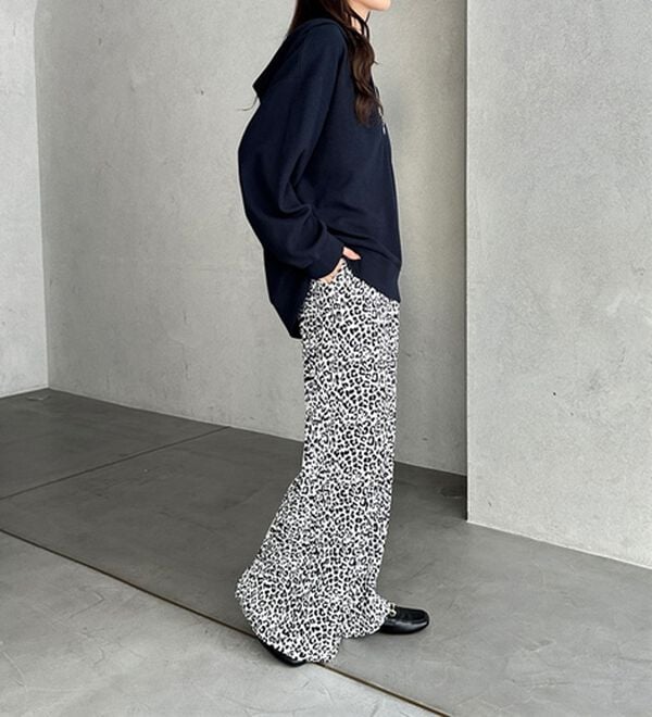 GeeRA（ジーラ）の「【スッキリ細見え】イージー美脚パンツ（フルレングスパンツ）」｜詳細画像