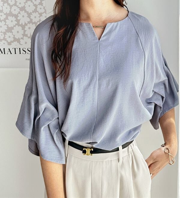 GeeRA（ジーラ）の「３ＷＡＹタックドルマンブラウス（ブラウス）」｜詳細画像