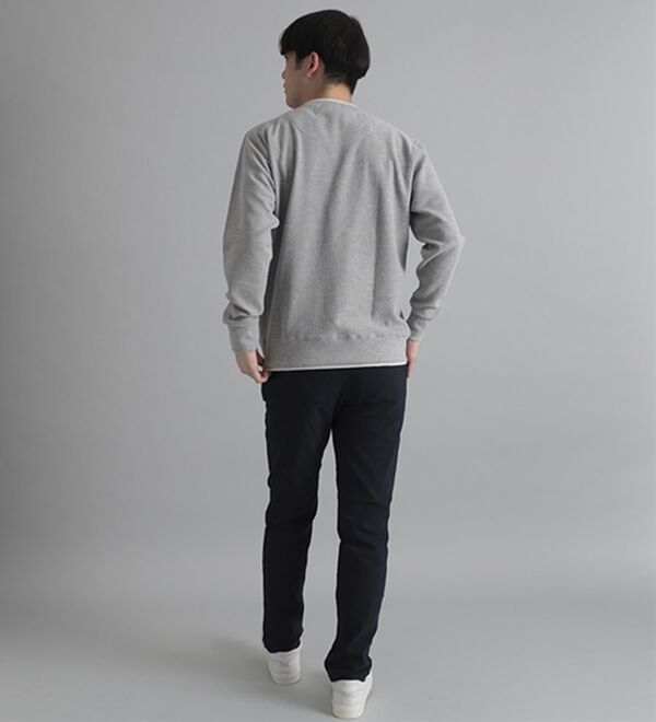 「＜ポロ・ビーシーエス＞ワッフルレイヤードトレーナー（メンズトレーナー）」｜詳細画像