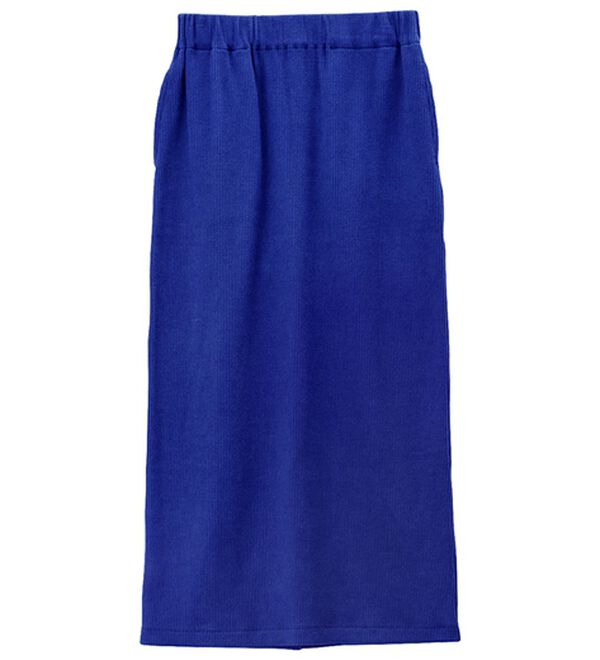 GeeRA（ジーラ）の「【着回し力◎】楽ちんすっきり見え！リブロングスカート（ロングスカート）」｜詳細画像