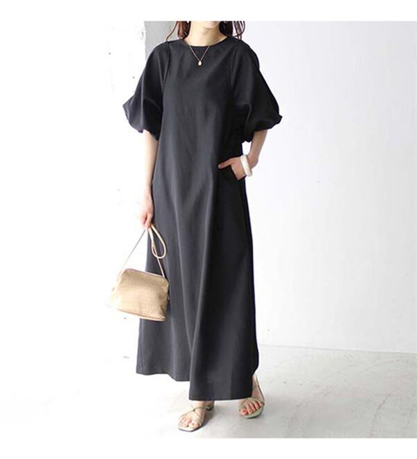 GeeRA（ジーラ）の「バックケープワンピース（その他ワンピース）」｜詳細画像