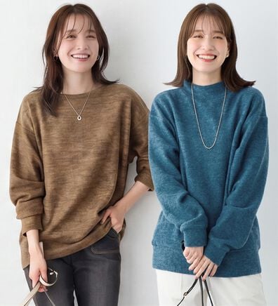 Viola e Viola（ヴィオラ エ ヴィオラ）の「【毎日着たい！】柔らかニットソーシンプルトップス（カットソー）」