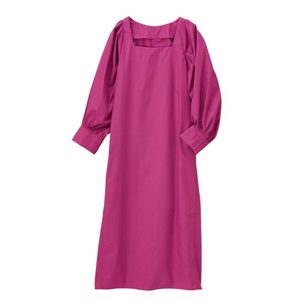 GeeRA（ジーラ）の「スクエアネックロングワンピース（ロングワンピース）」｜詳細画像