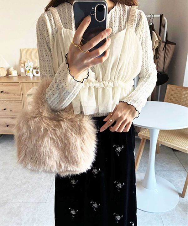 GeeRA（ジーラ）の「表面感配色メローカットソー（カットソー）」｜詳細画像