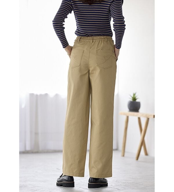 BELLUNA（ベルーナ）の「大人のきれいめベイカーチノパンツ（フルレングスパンツ）」｜詳細画像