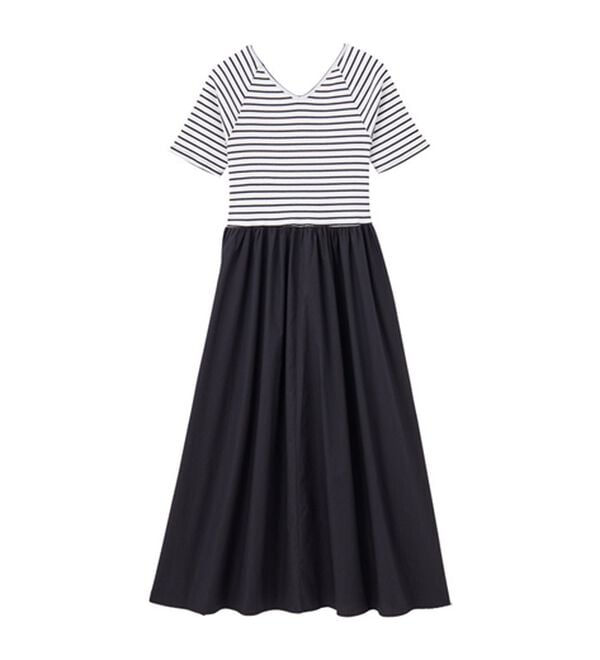 GeeRA（ジーラ）の「前後２ＷＡＹドッキングワンピース（カットソーワンピース）」｜詳細画像