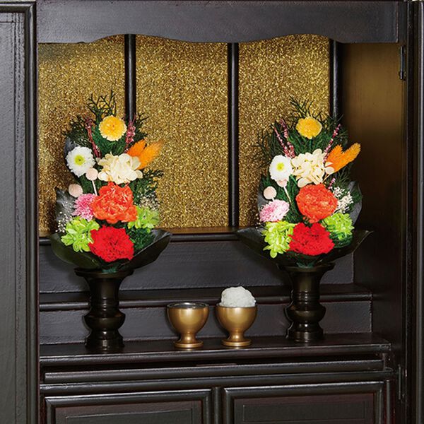 「プリザーブドフラワー「蘭華」（仏壇・仏具）」｜詳細画像