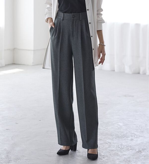 BELLUNA（ベルーナ）の「ビューティフルレングス脚長ワイドパンツ（フルレングスパンツ）」｜詳細画像