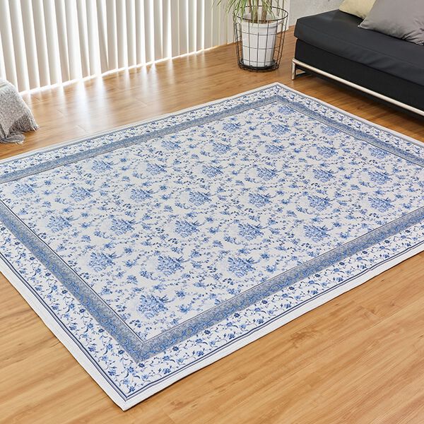 「オールシーズン対応洗えるラグ「ザフラ」（ラグ）」｜詳細画像