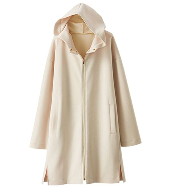 BELLUNA（ベルーナ）の「衿デザインロング丈パーカー（パーカー）」｜詳細画像