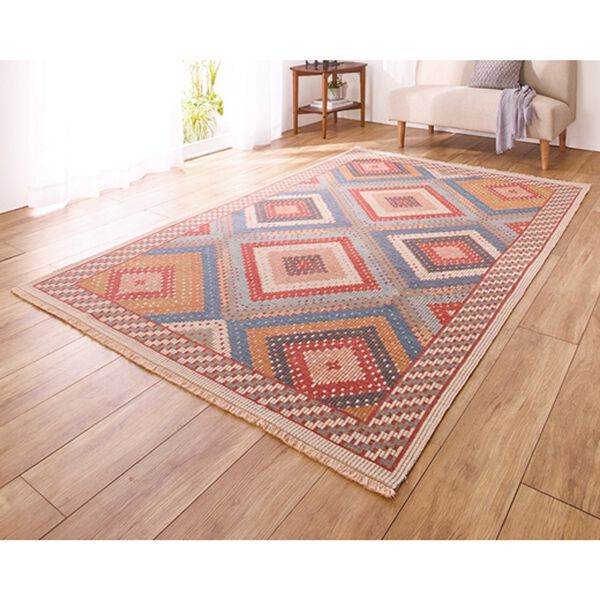 「トルコ製滑りにくいシェニールラグ（カーペット）」｜詳細画像