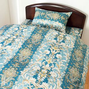 「綿１００％高級柄布団カバー（敷布団カバー・シーツ）」｜詳細画像