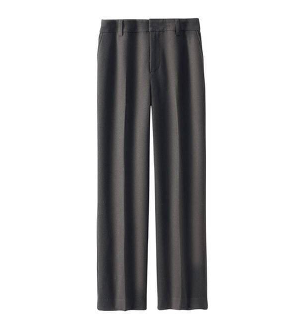 BELLUNA（ベルーナ）の「サマ見え（SW）ウール調素材ストレートパンツ（フルレングスパンツ）」｜詳細画像