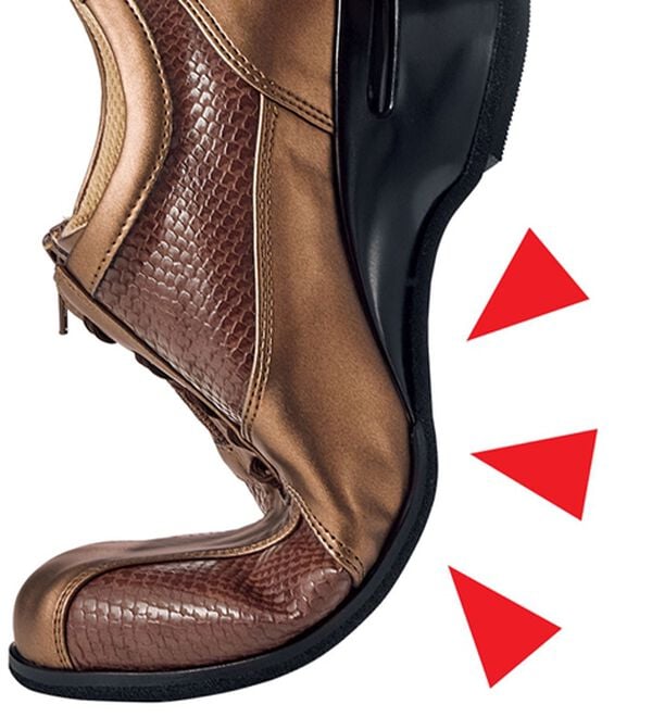 ルフラン（ルフラン）の「時見さんの５Ｅ型押美脚ウォーキング（スニーカー）」｜詳細画像