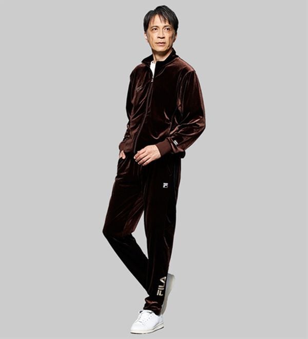「＜フィラ＞大人の艶！ベロアトラックスーツ（ビジネススーツ）」｜詳細画像