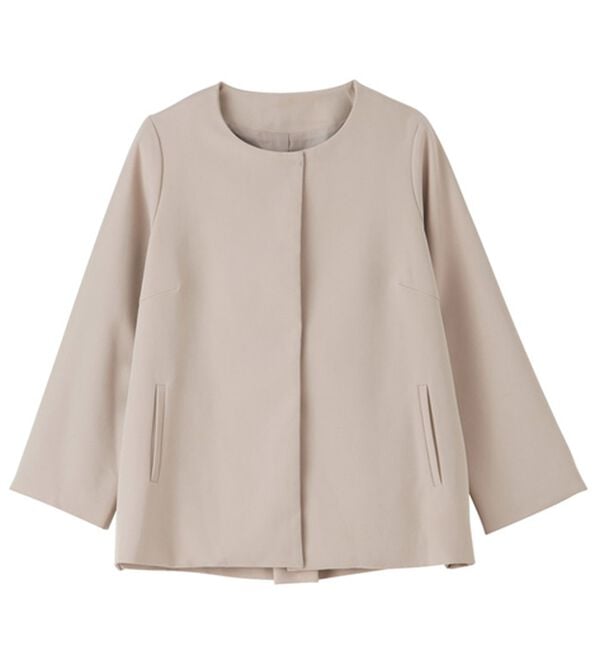 GeeRA（ジーラ）の「【２点セット】フレアーラインジャケットワイドパンツセットアップスーツ（パンツスーツ）」｜詳細画像