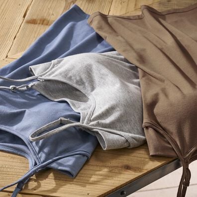 YU'NOW（ユナウ）の「ベーシック汗取りインナー　カップ付キャミソール（肌着・インナーウェア）」