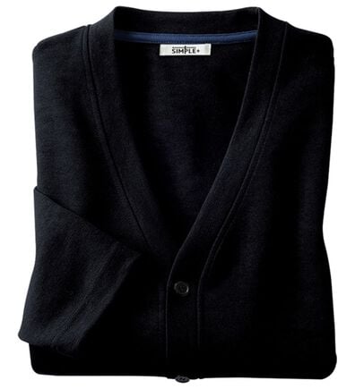 「＜シンプル＆プラス＞毎日活躍！お買得カーディガン（メンズカーディガン）」