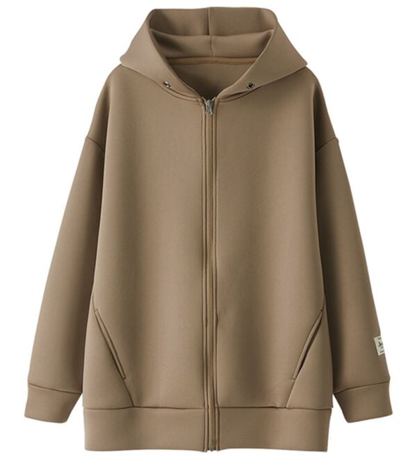 BELLUNA（ベルーナ）の「肩が疲れにくい！マシュマロ感覚ジップフーディー（ブルゾン）」｜詳細画像