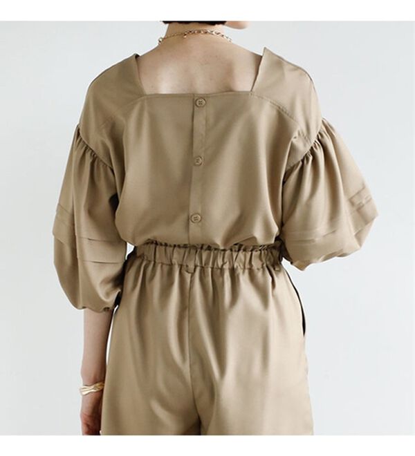 GeeRA（ジーラ）の「タック袖ブラウス（ブラウス）」｜詳細画像