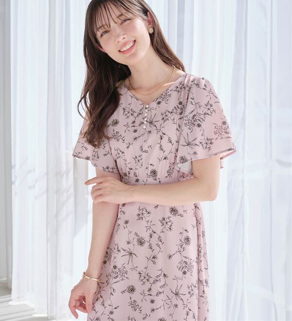 お客様企画】欲しいが詰まったひんやり花柄ワンピース - ベルーナ【公式】 