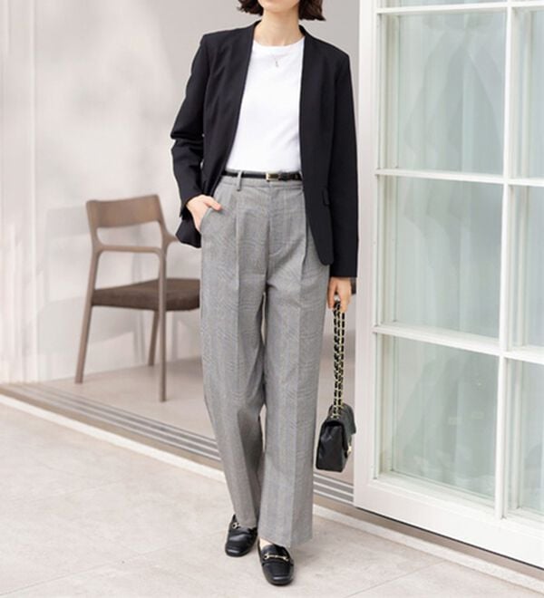 GeeRA（ジーラ）の「洗える！ストレッチカセットスーツ（その他ワンピース）」｜詳細画像