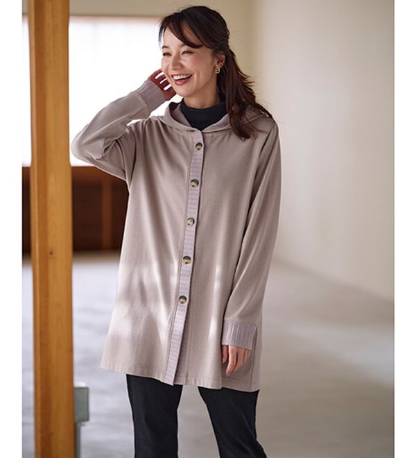 BELLUNA（ベルーナ）の「【メルティポンチ】フード付ブルゾン（ブルゾン）」｜詳細画像