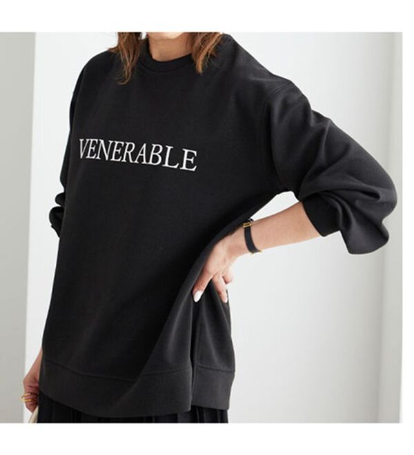 BELLUNA（ベルーナ）の「ロゴプリントダンボールプルオーバー（カットソー）」｜詳細画像