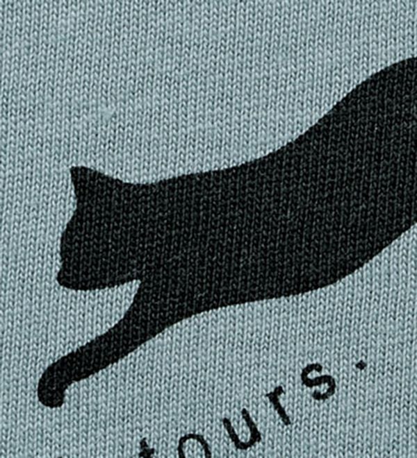 BELLUNA（ベルーナ）の「綿１００％着映えネコ柄プリントＴシャツ（Tシャツ）」｜詳細画像