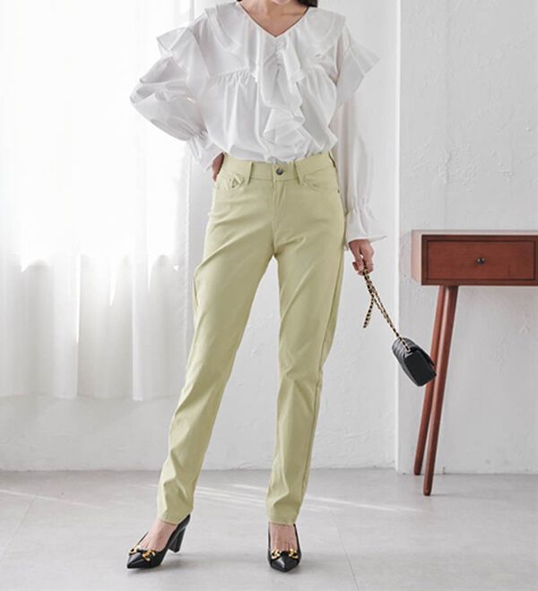 RANAN（ラナン）の「ハイスペックストレッチ美脚パンツ（フルレングスパンツ）」｜詳細画像