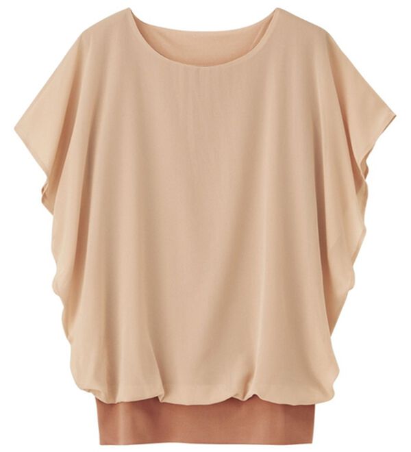 RANAN（ラナン）の「シフォン使いふんわり袖プルオーバー（カットソー）」｜詳細画像