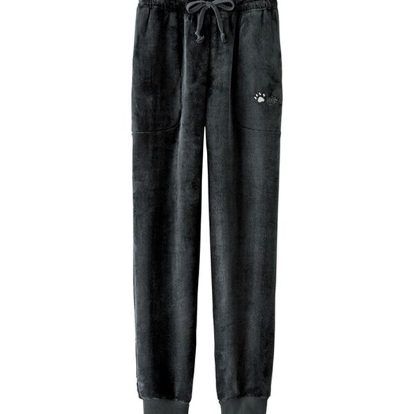 BELLUNA（ベルーナ）の「ぽか暖ボアのお散歩パンツ（フルレングスパンツ）」｜詳細画像