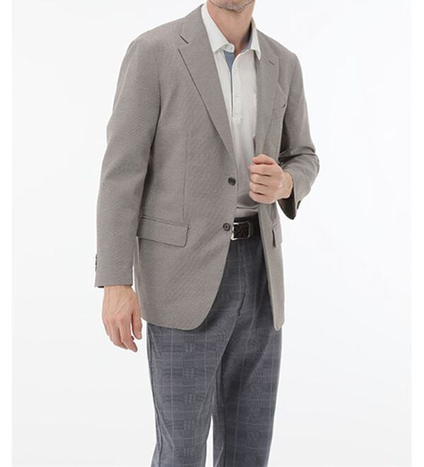 「＜パトリチオ　フランチェスカ＞ラクしてきちんと涼感サッカーポロシャツ（メンズポロシャツ）」｜詳細画像