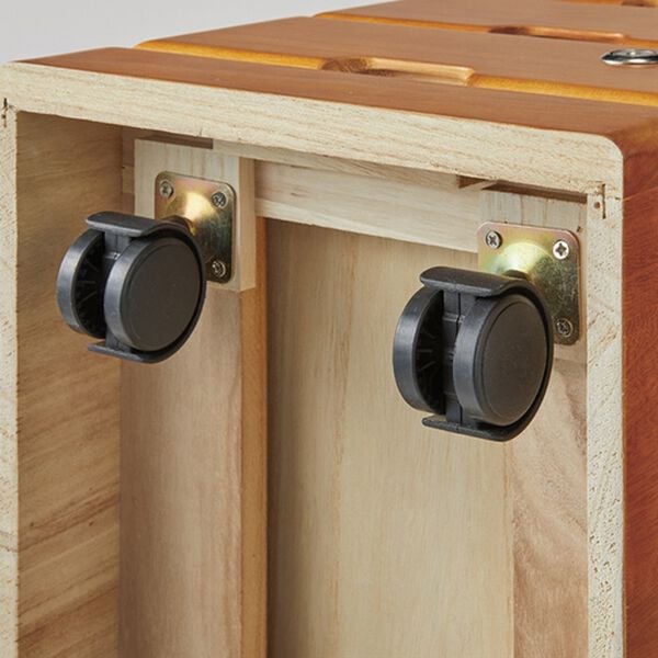 「全段鍵付！天然木リビングチェスト（チェスト・タンス）」｜詳細画像