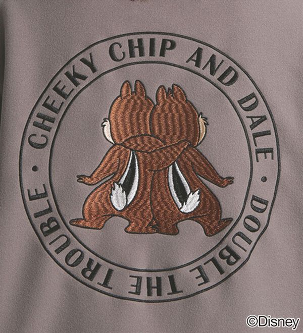 BELLUNA（ベルーナ）の「＜Ｄｉｓｎｅｙ＞【チップ＆デール】フリースボンディングスタジャン（ハーフコート）」｜詳細画像