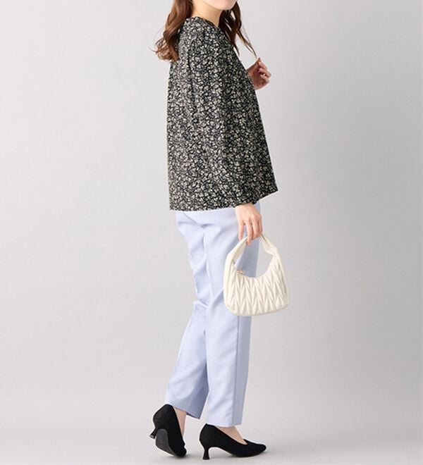 alotta（アロッタ）の「あったか裏起毛フロントタックブラウス（ブラウス）」｜詳細画像