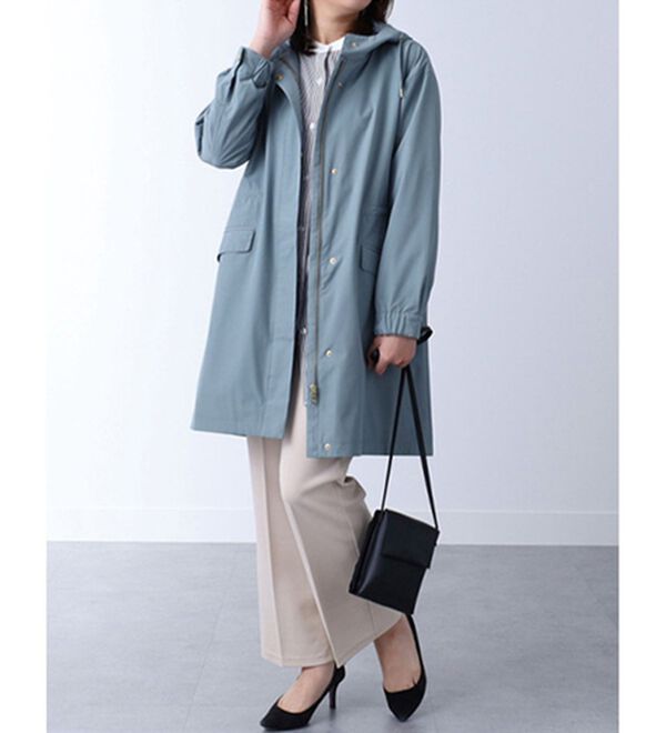 BELLUNA（ベルーナ）の「【高見え】防風はっ水ロング丈マウンテンパーカー（ロングコート）」｜詳細画像