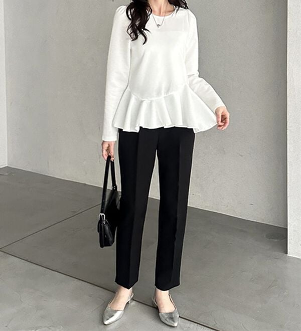 GeeRA（ジーラ）の「美脚きれい魅せ！テーパードパンツ（フルレングスパンツ）」｜詳細画像