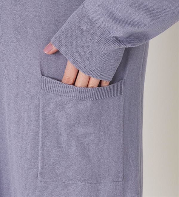 BELLUNA（ベルーナ）の「ヒンヤリ冷感！洗えるロング丈カーディガン（ニットカーディガン）」｜詳細画像