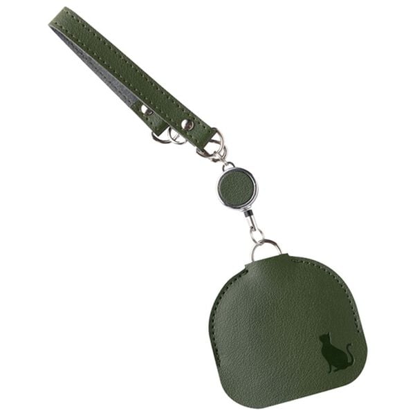 「のびて便利なお出かけルーペ（その他日用品）」｜モスグリーン