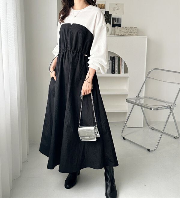 GeeRA（ジーラ）の「ビスチェドッキングワンピース（その他ワンピース）」｜詳細画像