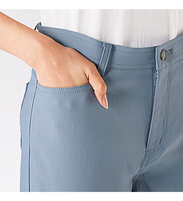 BELLUNA（ベルーナ）の「＜ベルクリーン＞抗菌防臭冷感ストレッチ美脚パンツ（フルレングスパンツ）」｜詳細画像