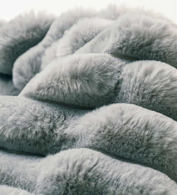 ルフラン（ルフラン）の「フェイクファー切替えロングベスト（ベスト）」｜詳細画像