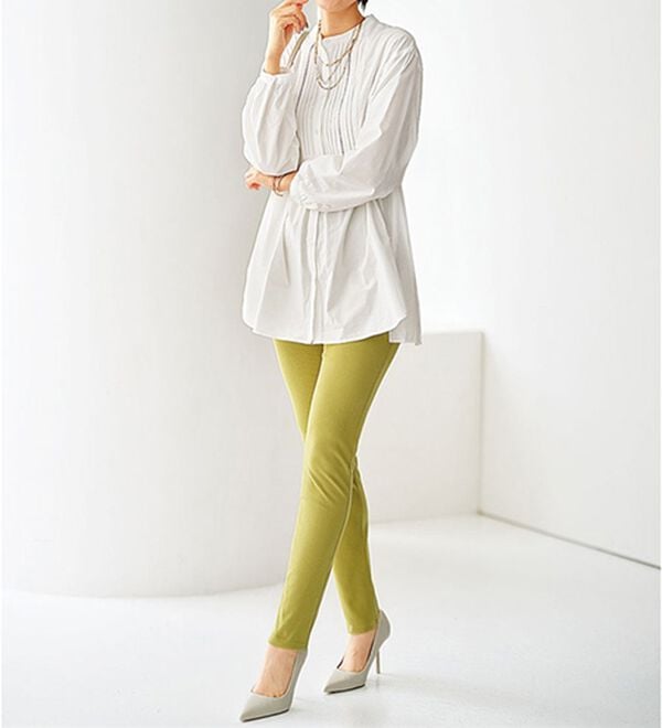 BELLUNA（ベルーナ）の「美ストレッチ素材レギンスパンツ（スパッツ・レギンス）」｜詳細画像